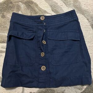 Sanctuary Navy Blue Mini Skirt Size 27